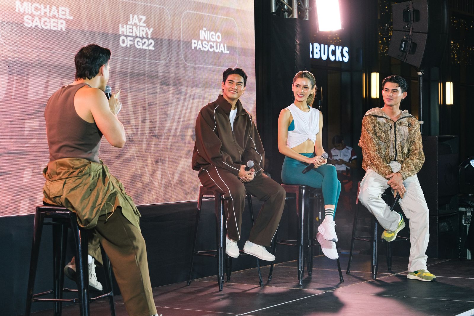 Ambassadors seated on stage